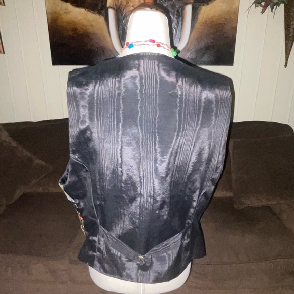 Crazy Horse Collection • Large •Multi-Colors • Patches • Hippy • Geometric •Vest - Picture 8 of 16